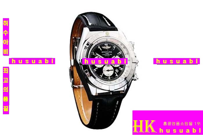 Ʋ ۿ 츮Ƽ ׺Breiting ڸǰð Replica Breitling Certified Black leather bracelet Japanese Quartz Movement Mens watch 58 x 46 mm bl167