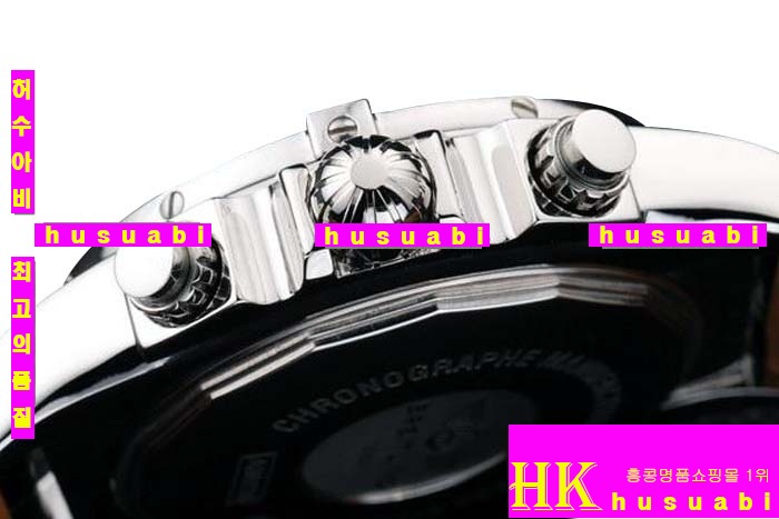 Ʋ ۿ 츮Ƽ ׺Breiting ڸǰð Replica Breitling Certified Black leather bracelet Japanese Quartz Movement Mens watch 58 x 46 mm bl167