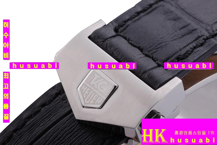 ±ȣ̾ ڽð Tag Heuer Carrera Automatic MOVEMENT Black Leather Bracelet 48 x 42mm Men tag135