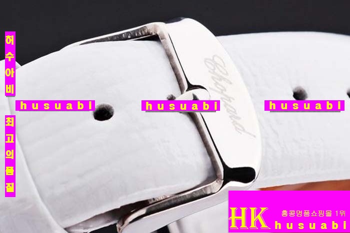 ĵ ڽð Replica Chopard Japanese Quartz MOVEMENT Polished Case White Bracelet Women. sa-21