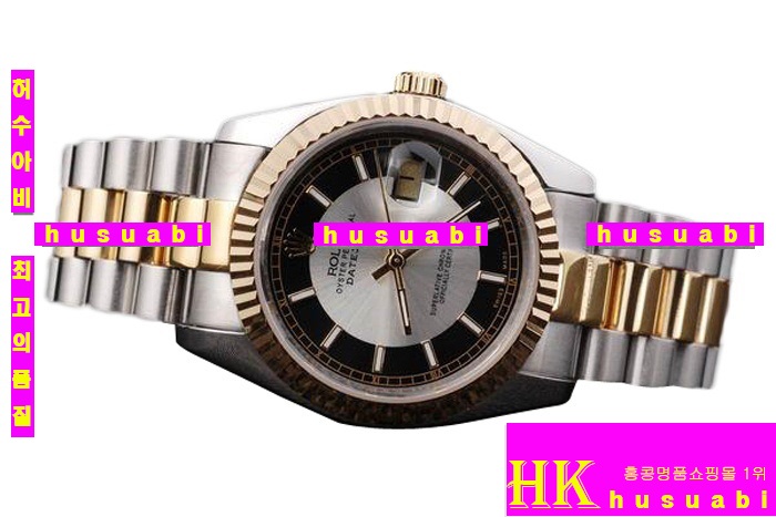 로렉스  Rolex 남자인기시계 Replica Rolex Datejust Automatic Movement Yellow gold Crown Silver Case Men.928117-26