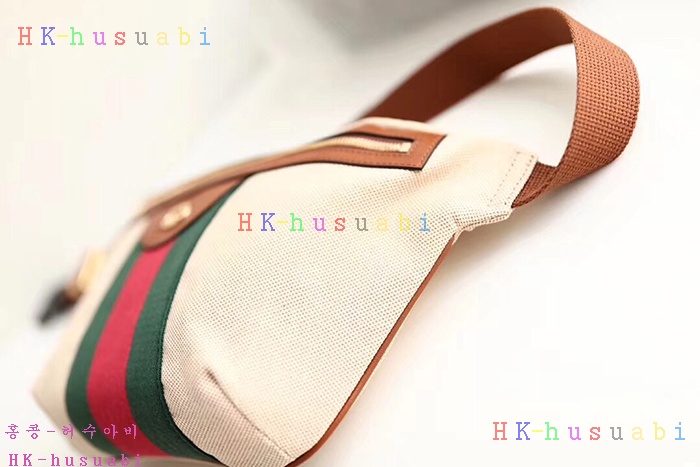 ★미러급★ 구찌 빈티지 캔버스 벨트백 GU 575082