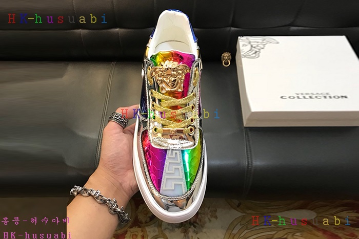 NEW 베르사체 남성용 신발 V 470044