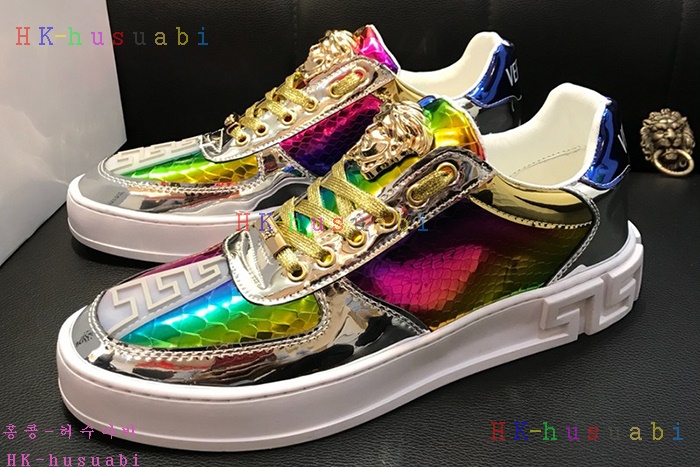 NEW 베르사체 남성용 신발 V 470044
