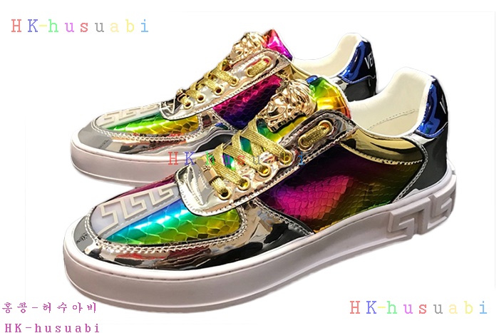 NEW 베르사체 남성용 신발 V 470044