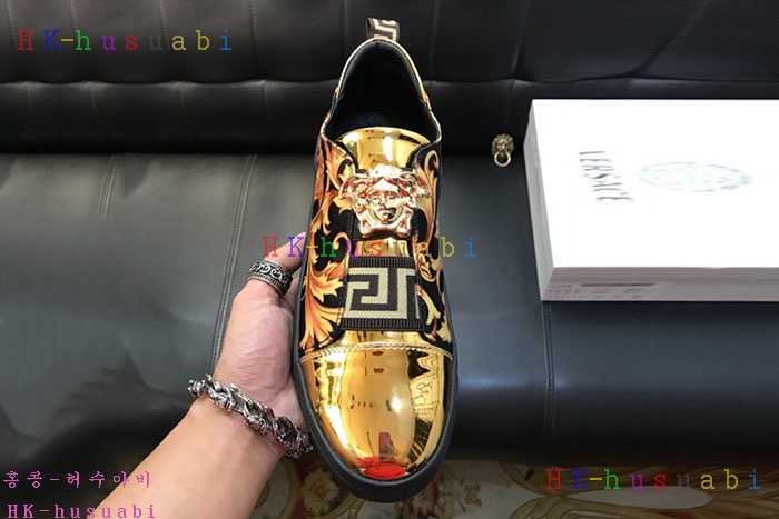 NEW 베르사체 남성용 신발 V 470065