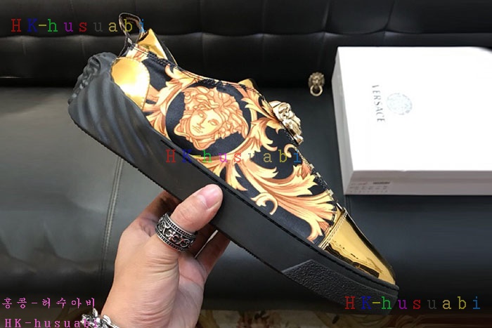 NEW 베르사체 남성용 신발 V 470065