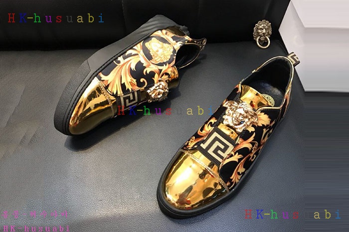 NEW 베르사체 남성용 신발 V 470065