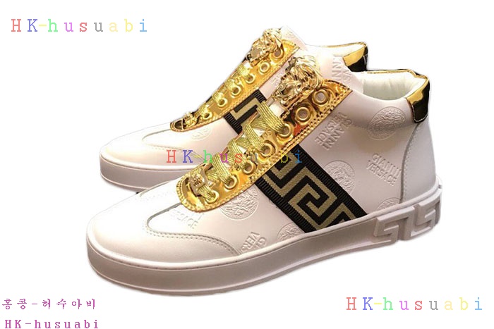 NEW 베르사체 남성용 신발 V 470075