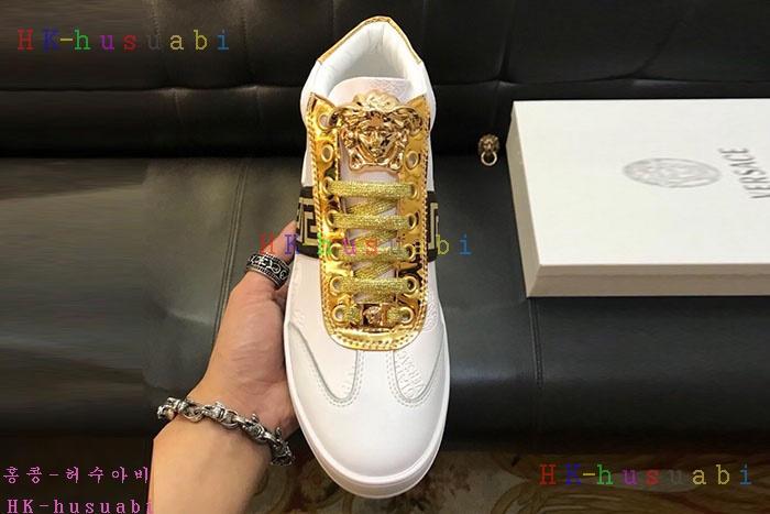 NEW 베르사체 남성용 신발 V 470075