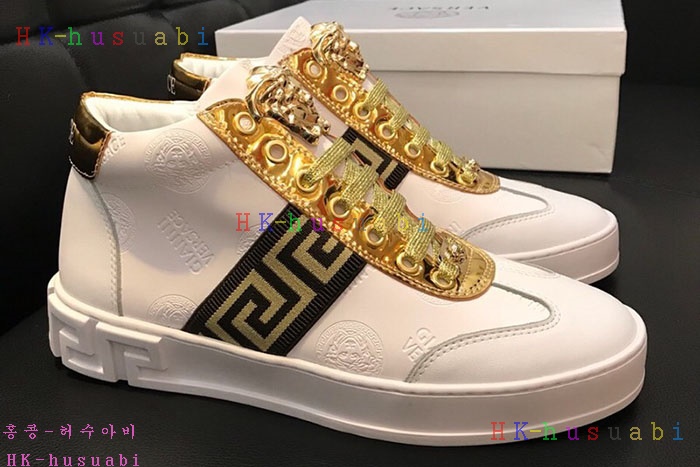 NEW 베르사체 남성용 신발 V 470075