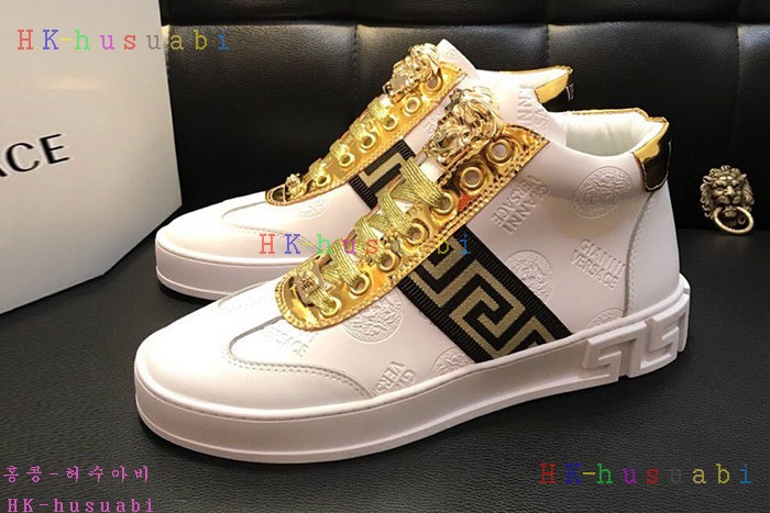 NEW 베르사체 남성용 신발 V 470075