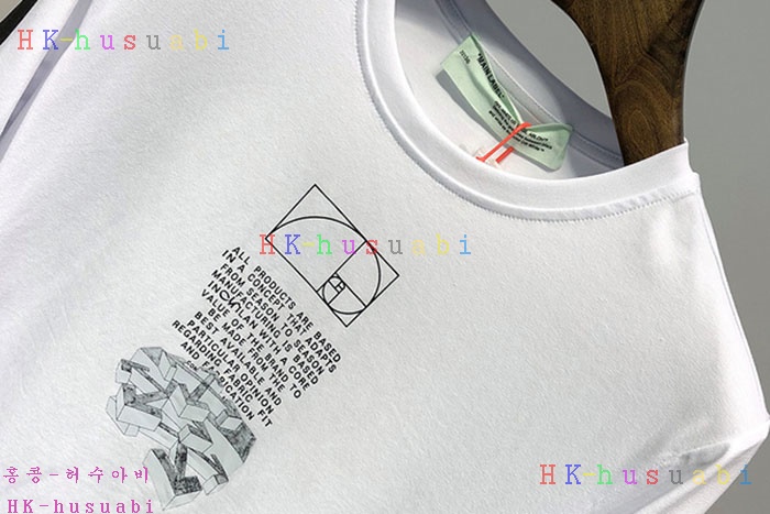 NEW 오프화이트 긴팔티 신상 OF 555841