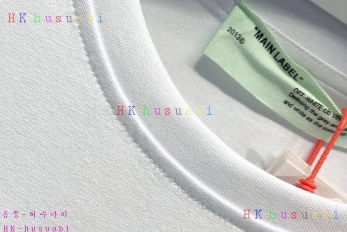 NEW 오프화이트 긴팔티 신상 OF 555841