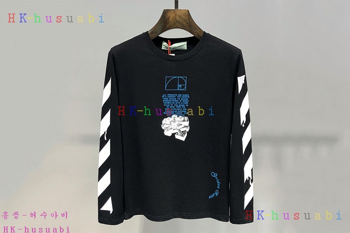 NEW 오프화이트 긴팔티 신상 OF 555841