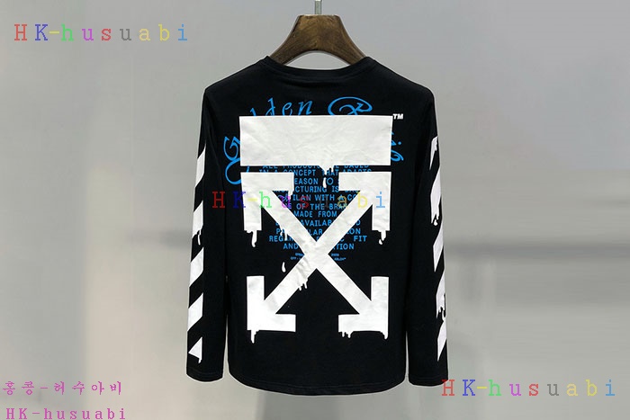 NEW 오프화이트 긴팔티 신상 OF 555841