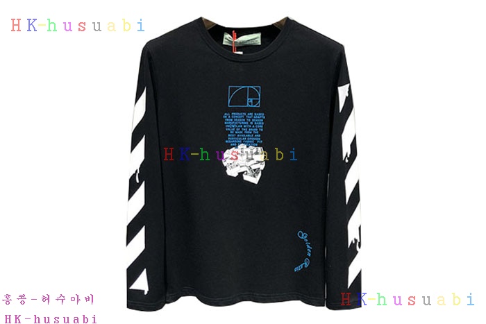 NEW 오프화이트 긴팔티 신상 OF 555841