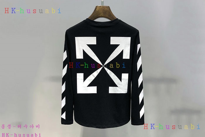 NEW 오프화이트 긴팔티 신상 OF 555844