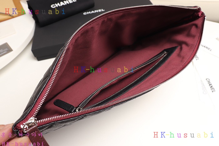 ★미러급★ 샤넬  클래식 케이스 라지 A82552 (캐비어실버)