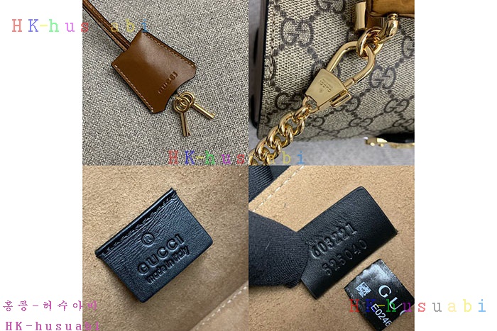 ★미러급★ 구찌 패드락 뱀부 숄더백 GU 603221-2
