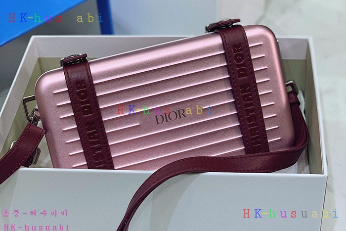 ★미러급★ 디올X리모와 시설 키트 알루미늄 숄더백 DR 129550-2