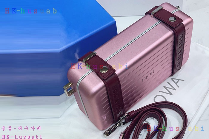 ★미러급★ 디올X리모와 시설 키트 알루미늄 숄더백 DR 129550-2