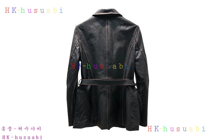 NEW 발렌시아가 가죽 쟈켓 B 7243100