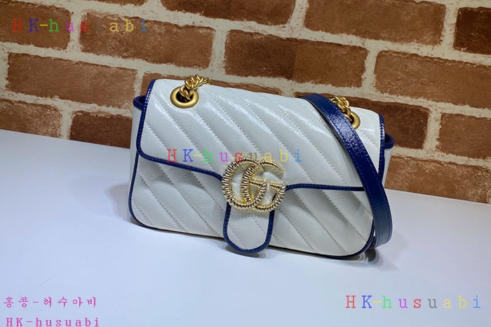 ★미러급★ 구찌 마몬트 마틀라세 숄더백 GU 446744