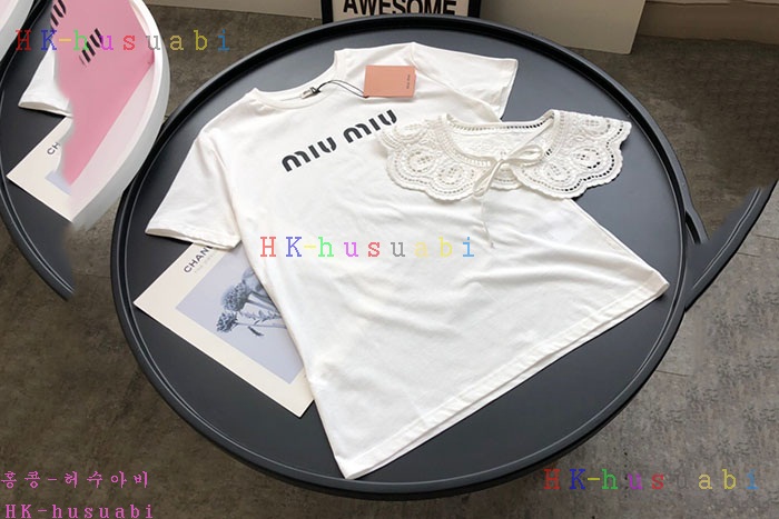 NEW 미우미우 반팔티 신상 M 67220
