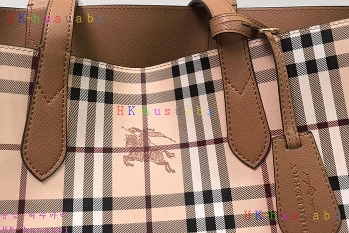 NEW 버버리 빈티지체크 쇼핑백  BB 299669