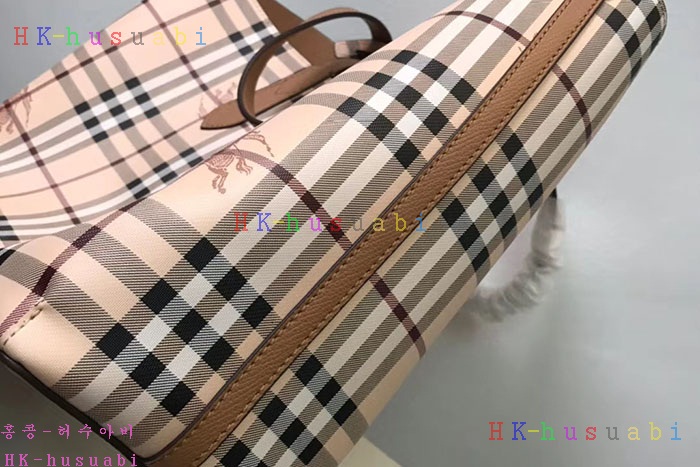 NEW 버버리 빈티지체크 쇼핑백  BB 299669