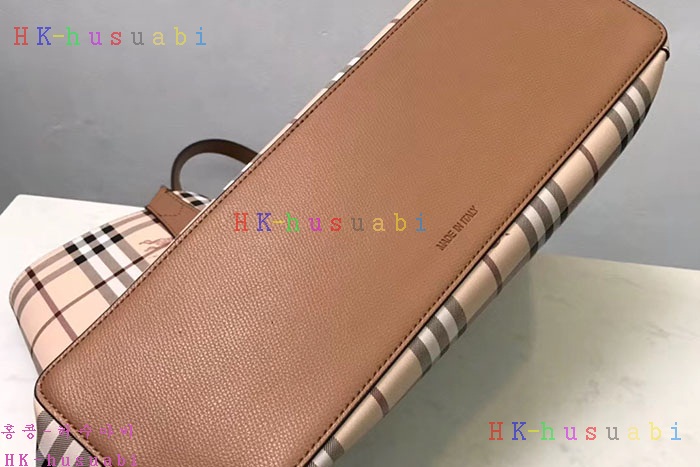 NEW 버버리 빈티지체크 쇼핑백  BB 299669