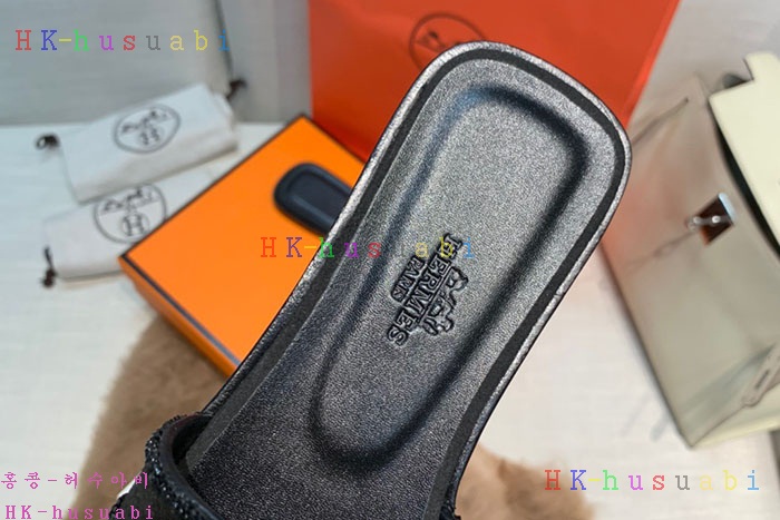 NEW 에르메스 여성용 슬리퍼 H555734