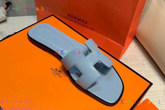 NEW 에르메스 여성용 슬리퍼 H555735