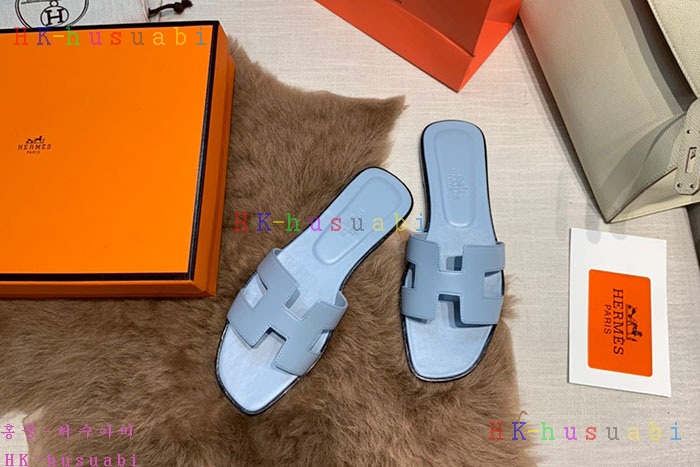 NEW 에르메스 여성용 슬리퍼 H555735