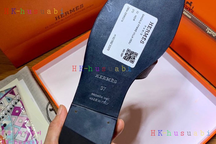 NEW 에르메스 여성용 슬리퍼 H555730