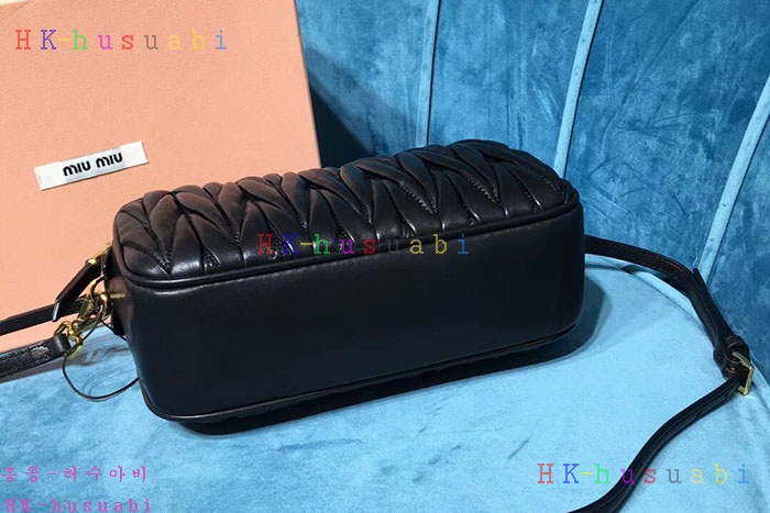 ★미러급★미우미우 마테라쎄 더블지퍼백 M 5BH539-5