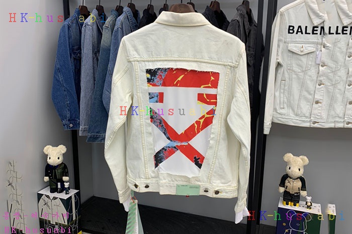 NEW 오프화이트 청자켓 OF 852230