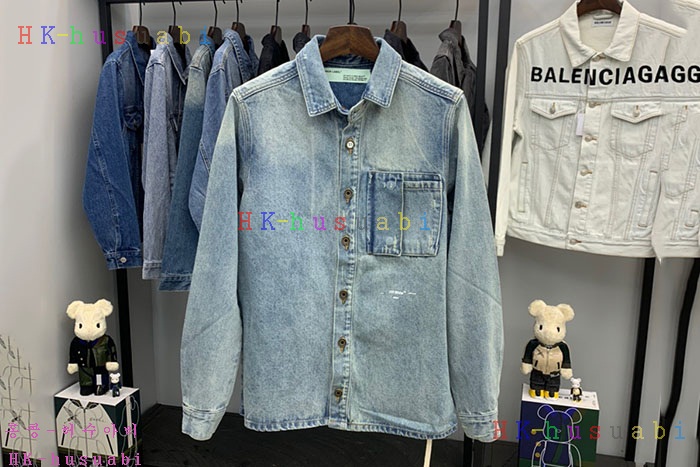 NEW 오프화이트 청자켓 OF 852231