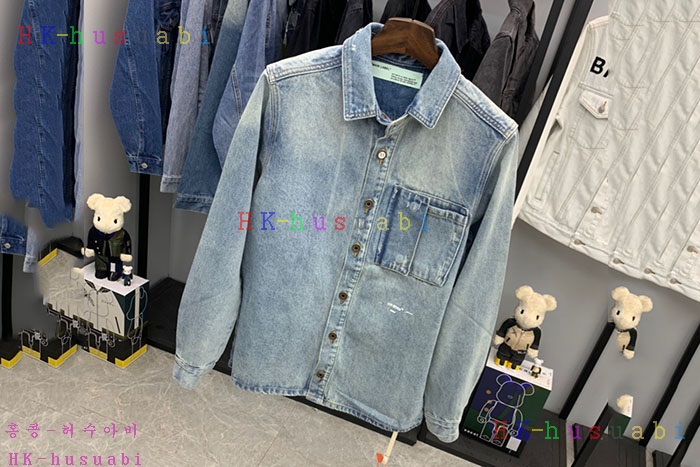 NEW 오프화이트 청자켓 OF 852231