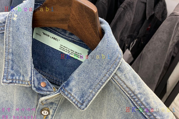 NEW 오프화이트 청자켓 OF 852231