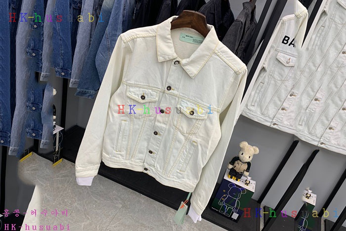 NEW 오프화이트 청자켓 OF 852230