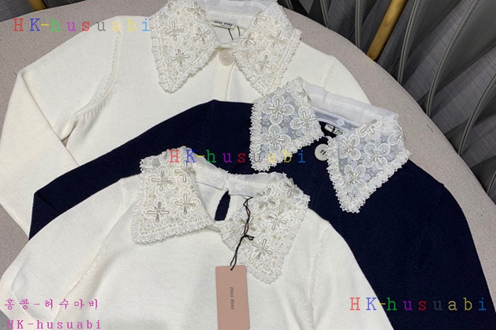 NEW 미우미우 가디건 신상 M 5424445