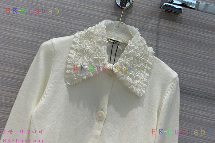 NEW 미우미우 가디건 신상 M 5424445