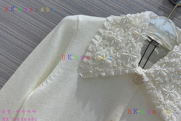 NEW 미우미우 가디건 신상 M 5424445
