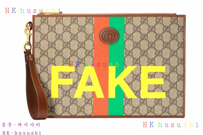 ★미러급★구찌 Fake Not 프린트 파우치 GU 636171