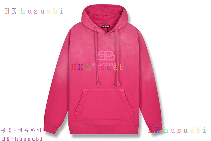 NEW 발렌시아가 후드티 신상 B 724005