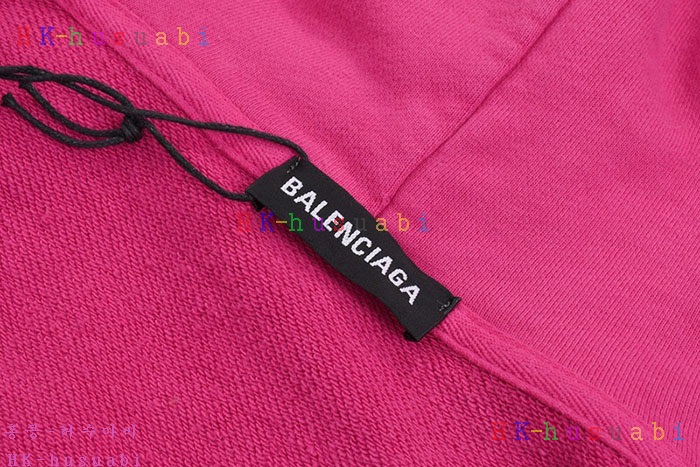 NEW 발렌시아가 후드티 신상 B 724005