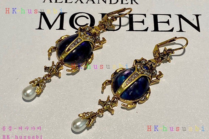 NEW 알렉산더 맥퀸 귀걸이 신상 MQ 1477785