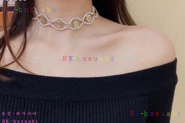 NEW 샤넬 목걸이 팔찌 셋트 신상 C 727584